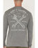 Image #4 - Troll Co Men's Twisting Wrenches Long Sleeve Graphic Work T-Shirt, Charcoal, hi-res