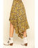 Image #4 - Rock & Roll Denim Women's Mustard Floral Hanky Skirt, , hi-res