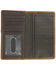 Image #3 - Cody James Men's Cowboy Way Wallet and Checkbook Cover, Brown, hi-res