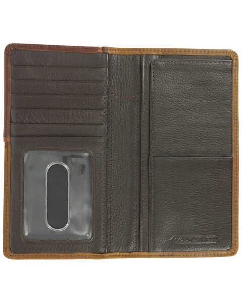 Image #3 - Cody James Men's Cowboy Way Wallet and Checkbook Cover, Brown, hi-res