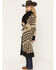 Image #2 - Powder River Outfitters Women's Southwestern Print Long Cardigan, Tan, hi-res