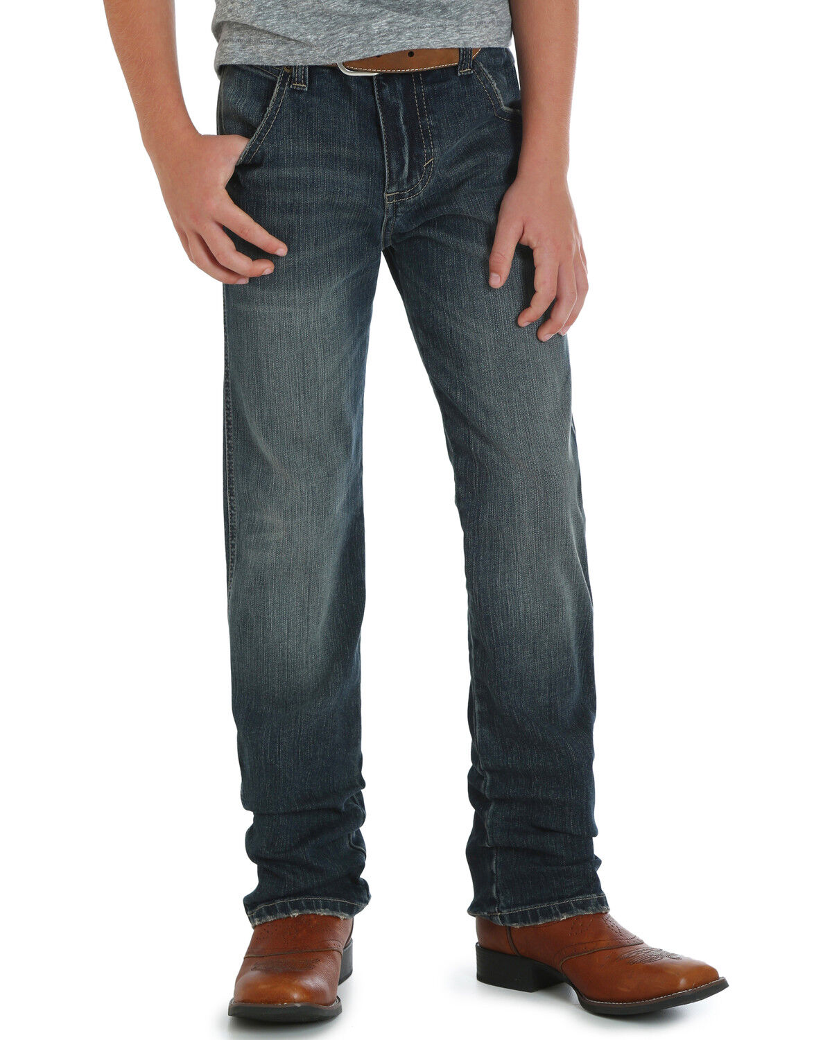 wrangler straight fit jeans
