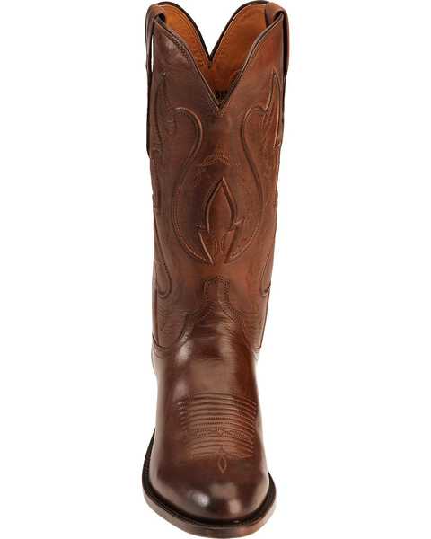 Image #4 - Lucchese Handmade 1883 Cole Ranch Hand Cowboy Boots -  Medium Toe, , hi-res