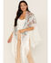 Idyllwind Women's Music City Embroidered Fringe Shawl, White, hi-res