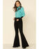 Image #3 - Scully Women's Horseshoe Embroidered Retro Western Shirt, , hi-res