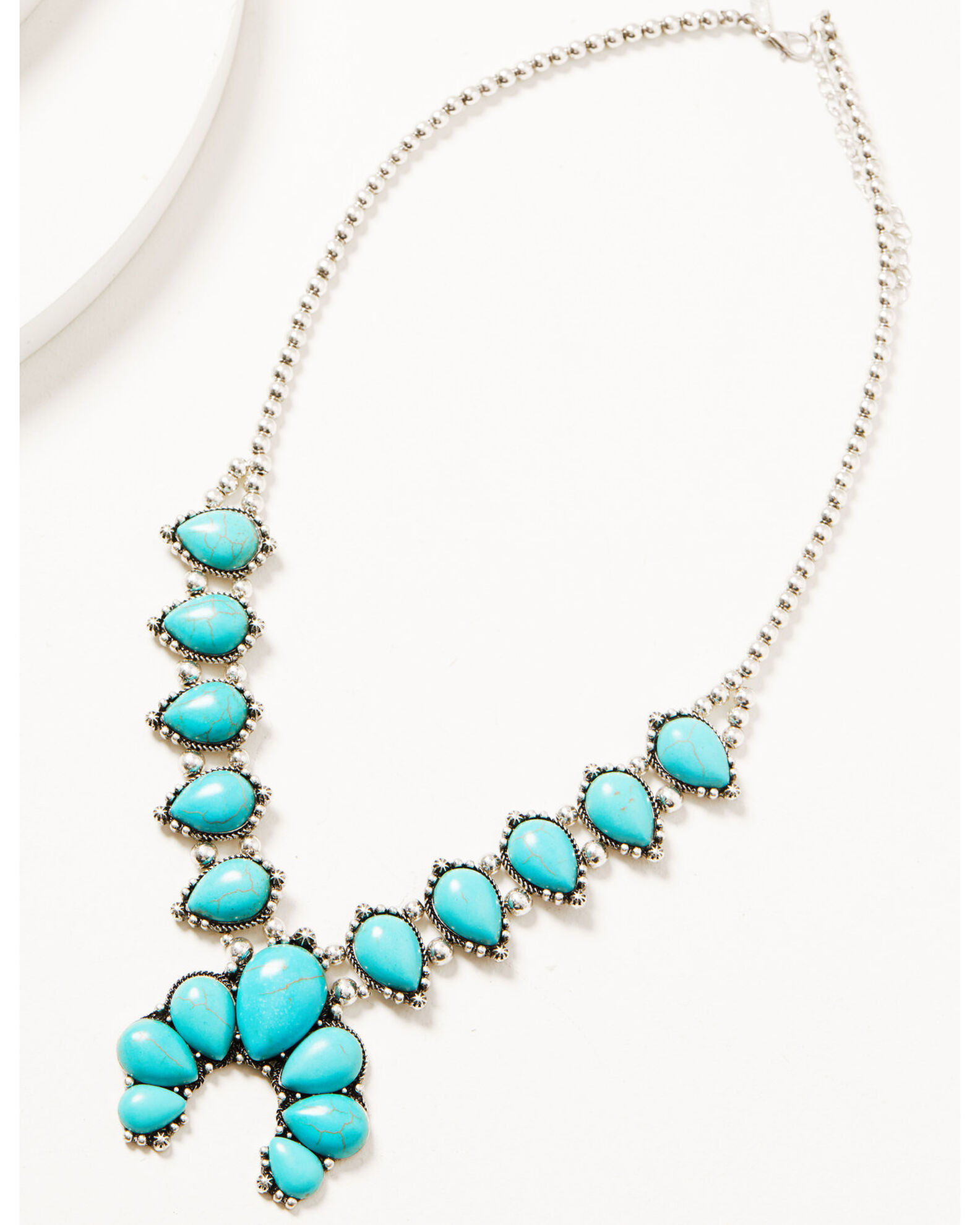 Chunky turquoise cheap statement necklace