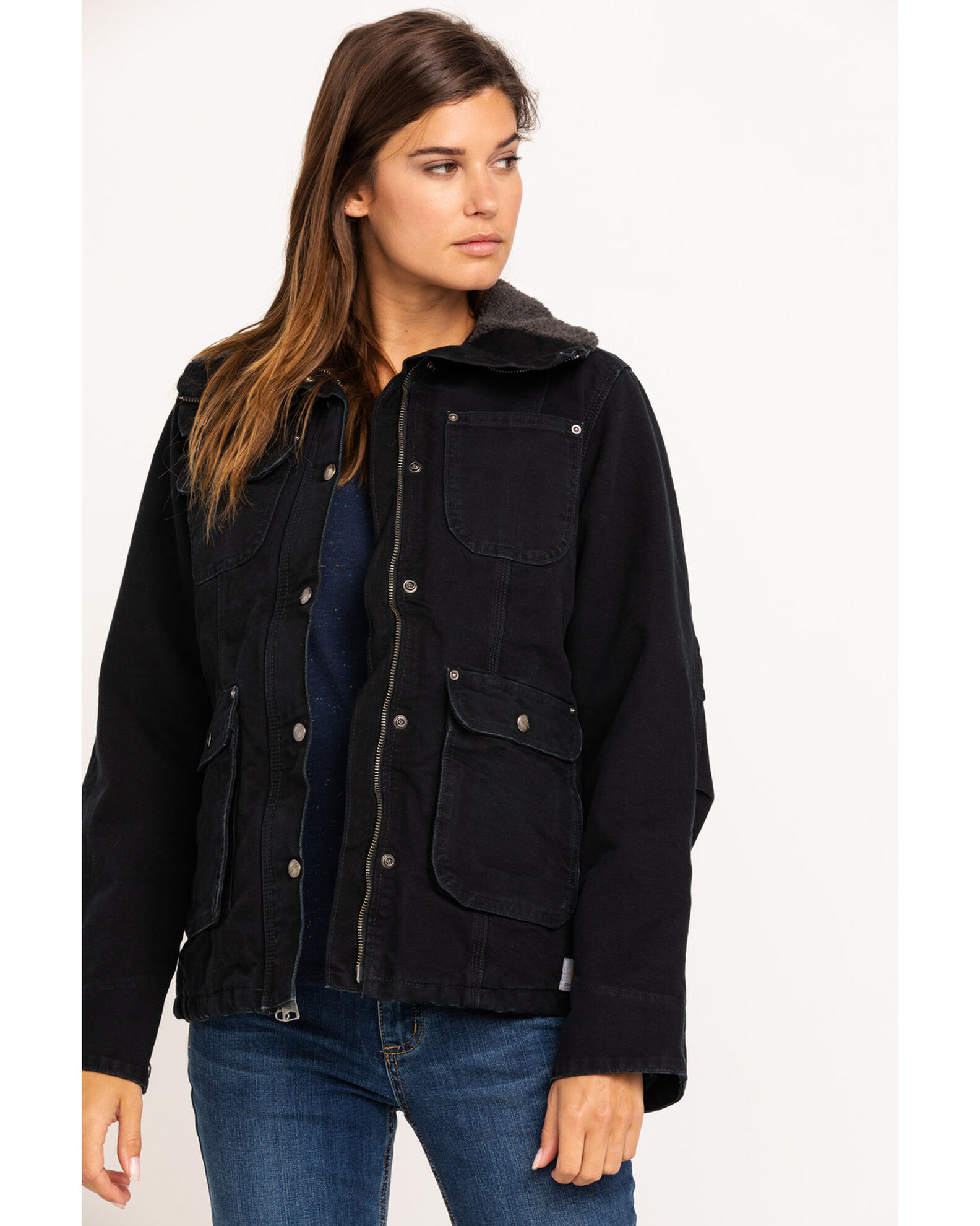 Product Name Carhartt Women s Weathered Duck Wesley Coat
