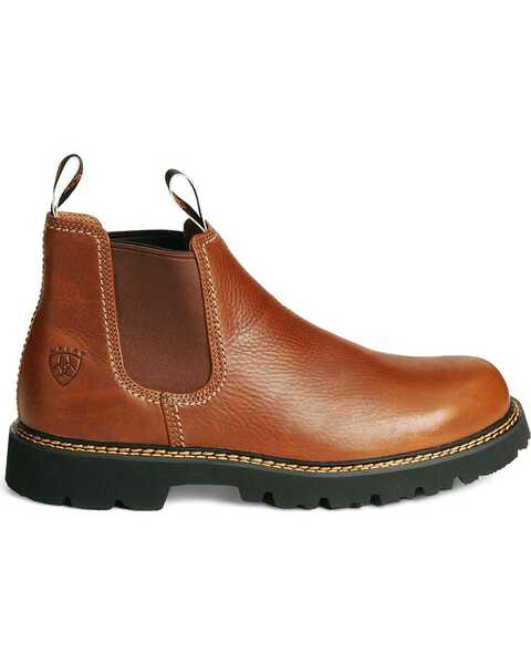 Image #3 - Ariat Men's Spot Hog Boots - Round Toe, Chestnut, hi-res