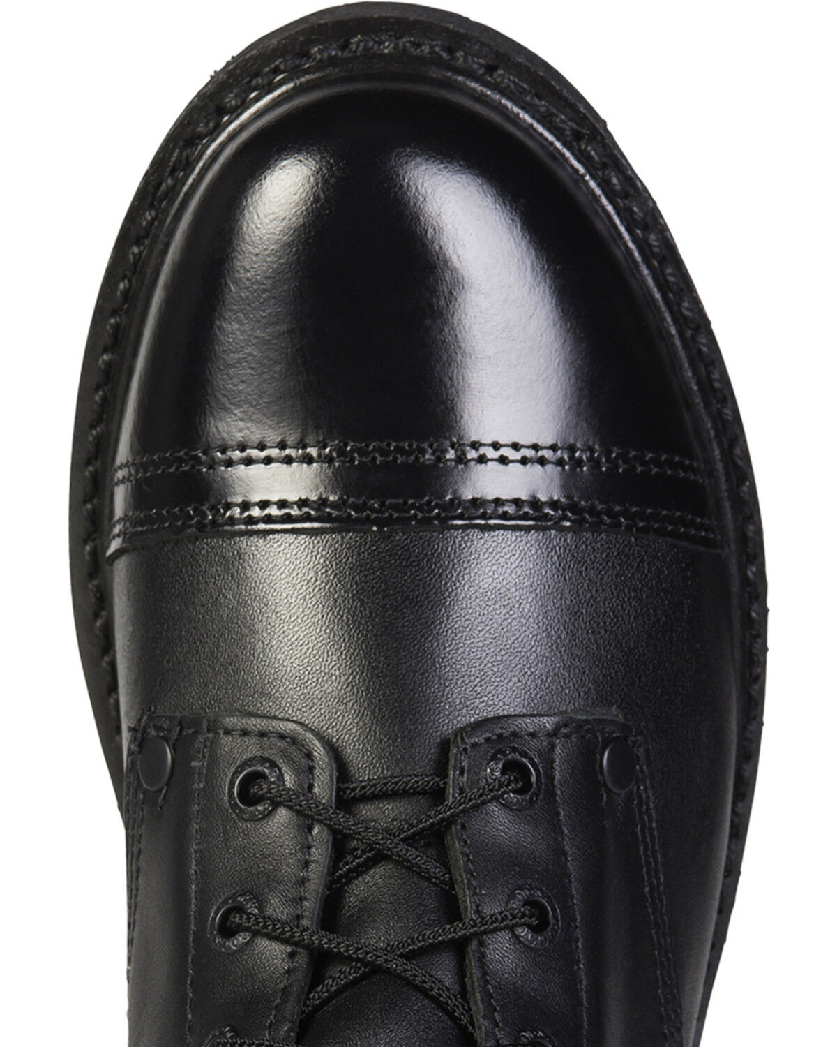 Image #6 - Rocky Men's Side Zipper Duty Boots, Black, hi-res