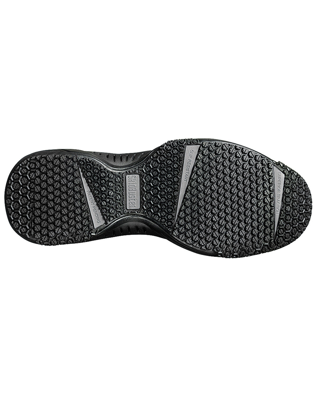 Image #2 - SkidBuster Men's Slip Resistant Lace Up Work Shoes, Black, hi-res