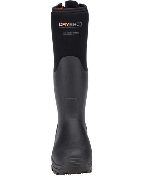 Image #4 - Dryshod Men's Haymaker Gusset Boots, Black, hi-res