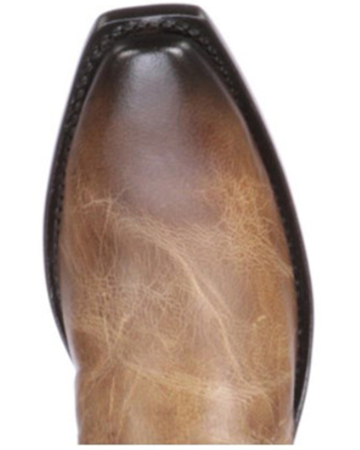 Image #6 - Lucchese Women's Patsy Western Boots - Snip Toe, Tan, hi-res