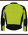 Image #3 - Milwaukee Leather Men's High Visibility Mesh Racer Jacket with Removable Rain Liner - 3X, Bright Green, hi-res