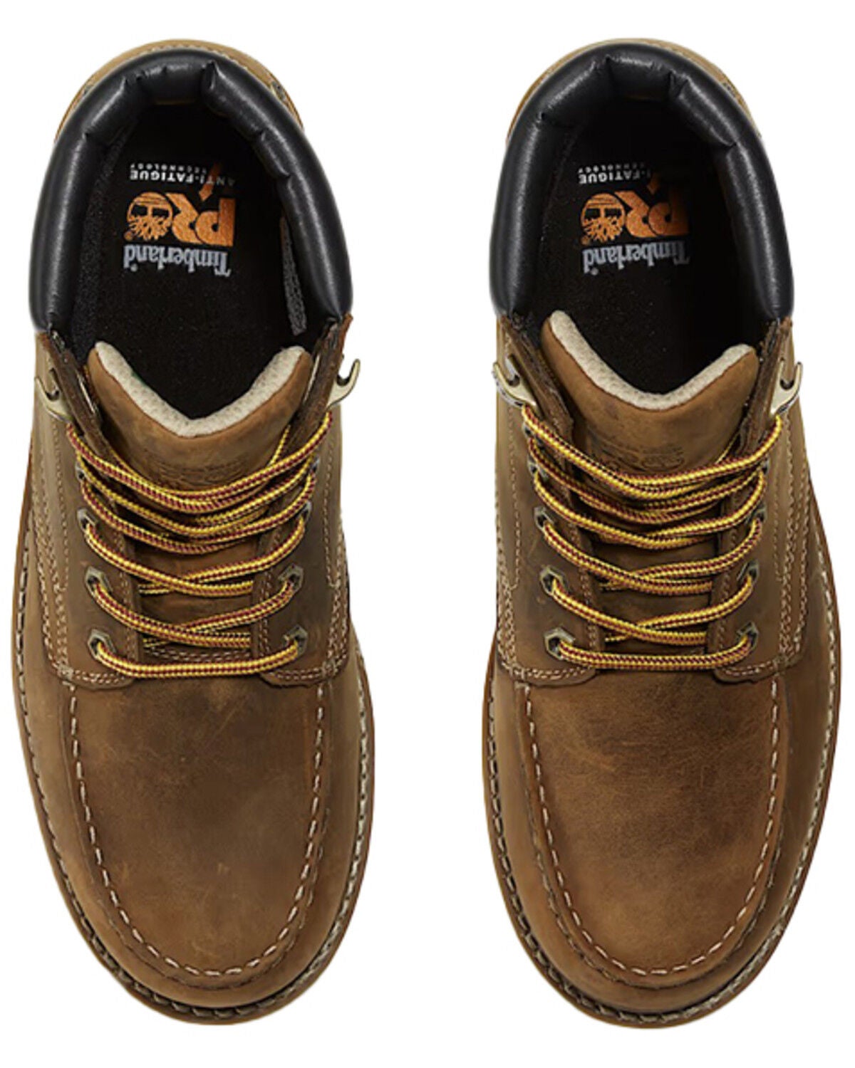 Image #3 - Timberland PRO Men's Gridworks 6" Waterproof Moc Work Boots - Soft Toe, Brown, hi-res