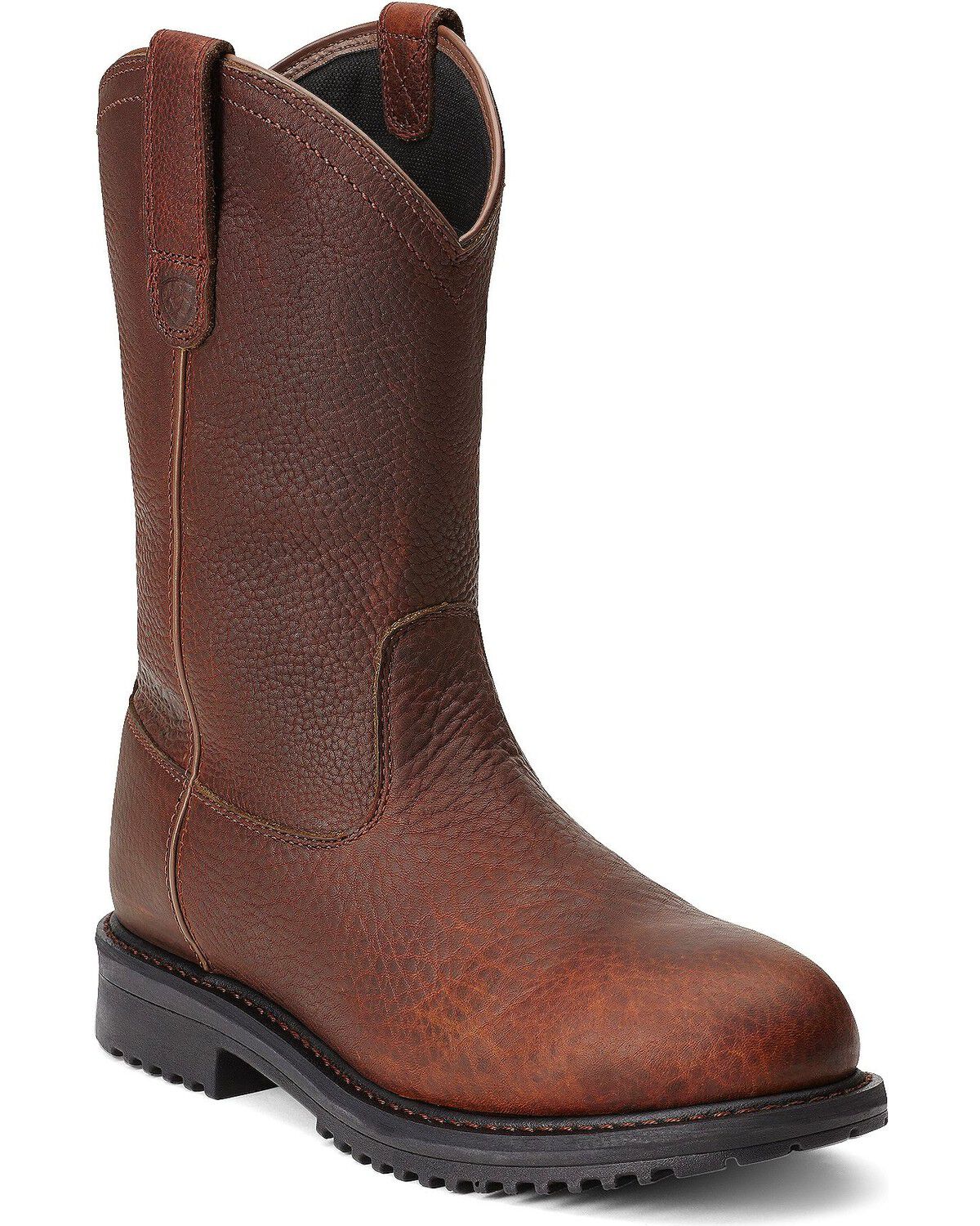 Image #1 - Ariat Men's RigTek Waterproof Pull-On Work Boots - Composite Toe, , hi-res