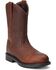 Image #1 - Ariat Men's RigTek Waterproof Pull-On Work Boots - Composite Toe, , hi-res