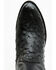 Image #6 - Cody James Black 1978® Men's Chapman Exotic Full-Quill Ostrich Western Boots - Round Toe, Black, hi-res