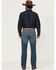 Image #3 - Ariat Men's M4 Legacy Relaxed Bootcut Stretch Denim Jeans Jeans, Blue, hi-res