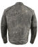 Image #3 - Milwaukee Leather Men's Distressed 2-in-1 Concealed Carry Leather Jacket, Brown, hi-res