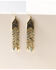 Image #2 - Shyanne Women's Gilded Gold Fringe Earrings, Gold, hi-res