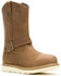 Image #1 - Harley Davidson Men's Bryson Pull-On Motorcycle Boots - Round Toe, Brown, hi-res