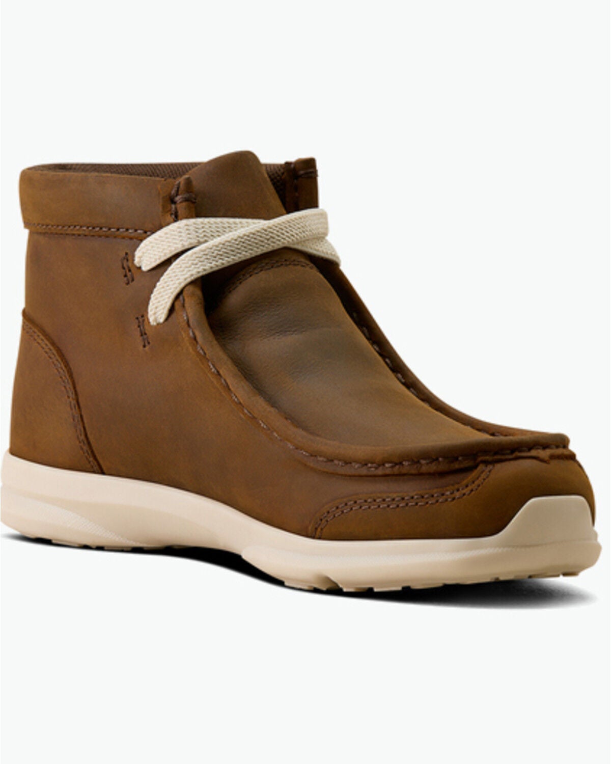Image #1 - Ariat Boys' Spitfire Casual Shoes - Moc Toe, Brown, hi-res