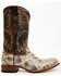 Image #2 - Tanner Mark Men's Rattlesnake Print Western Boots - Broad Square Toe, Natural, hi-res