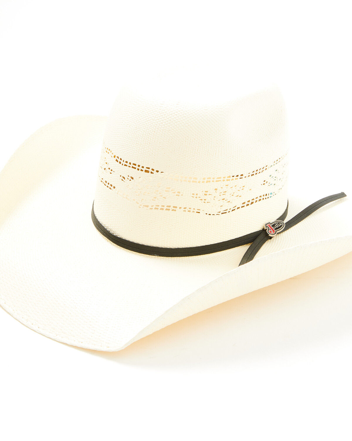 Image #1 - Justin Brooks 20X Straw Cowboy Hat, Natural, hi-res