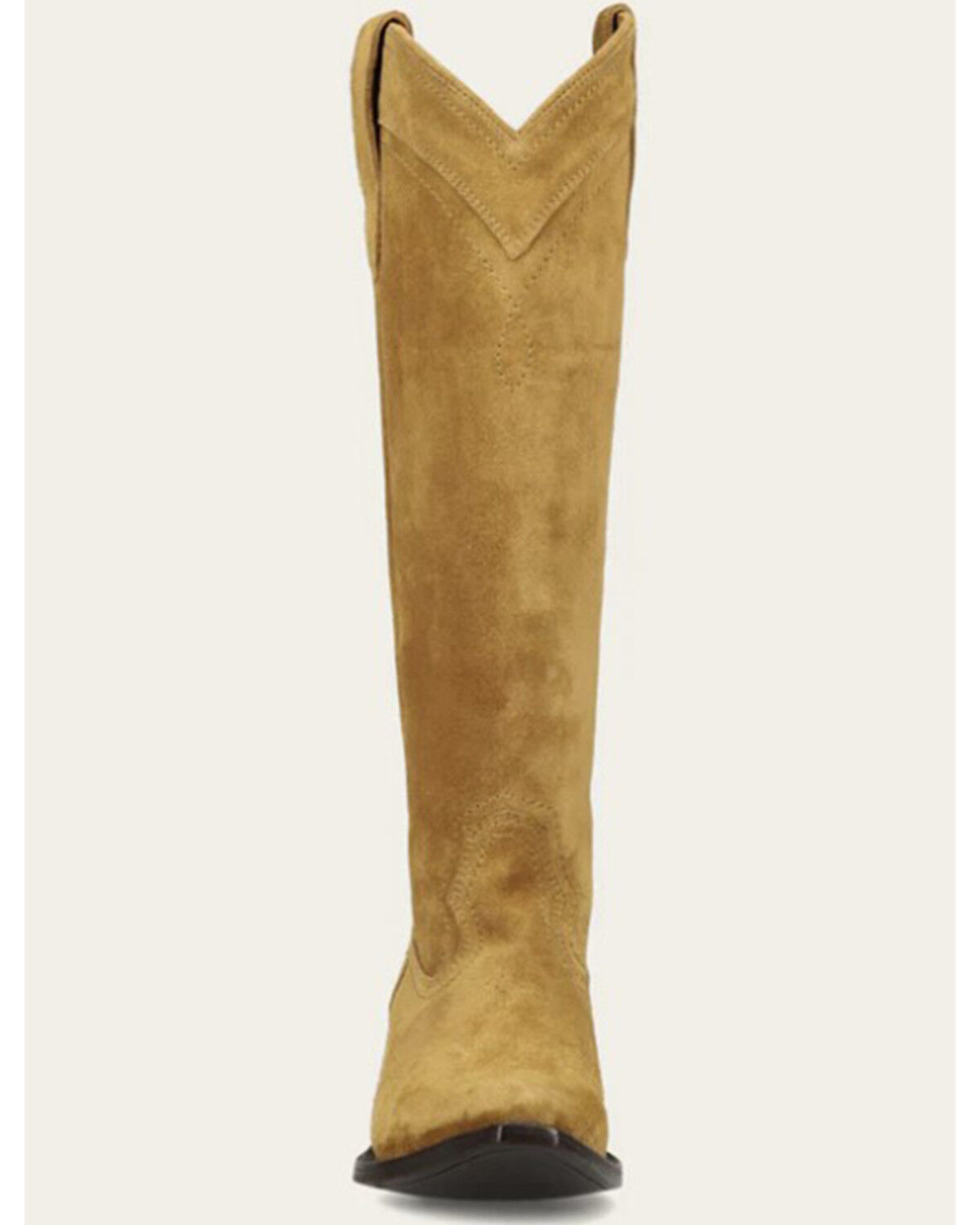 Image #5 - Frye Women's Sacha At The Knee Western Boots - Snip Toe, Brown, hi-res