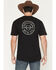 Image #1 - Brixton Men's Crest II Logo Short Sleeve Graphic T-Shirt, Black, hi-res