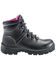 Avenger Women's Builder Mid 6" Lace-Up Waterproof Work Boots - Steel Toe, Black, hi-res