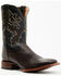 Image #1 - Cody James Men's Exotic Ostrich Western Boots - Broad Square Toe, Chocolate, hi-res