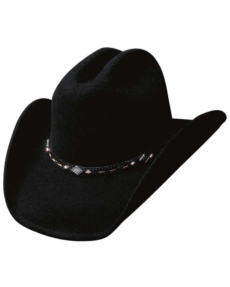 Bullhide Wagoneer Wool Hat, Black, hi-res