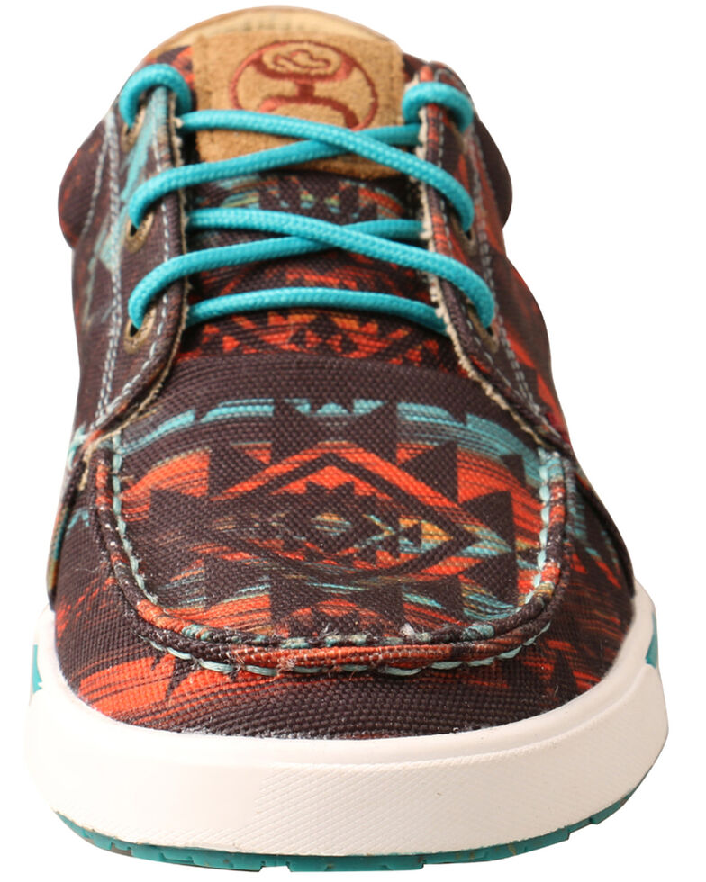 Twisted X Women's Midnight Aztec Loper Shoes - Moc Toe | Boot Barn