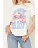 Image #3 - Blended Women's Yee Haw Cowboy Oversized Short Sleeve Graphic Tee, Cream, hi-res
