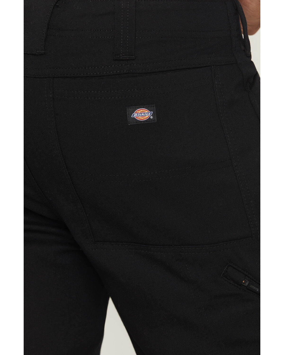 Image #4 - Dickies Men's Tradebuilt Duck Double Knee Work Pants, Black, hi-res