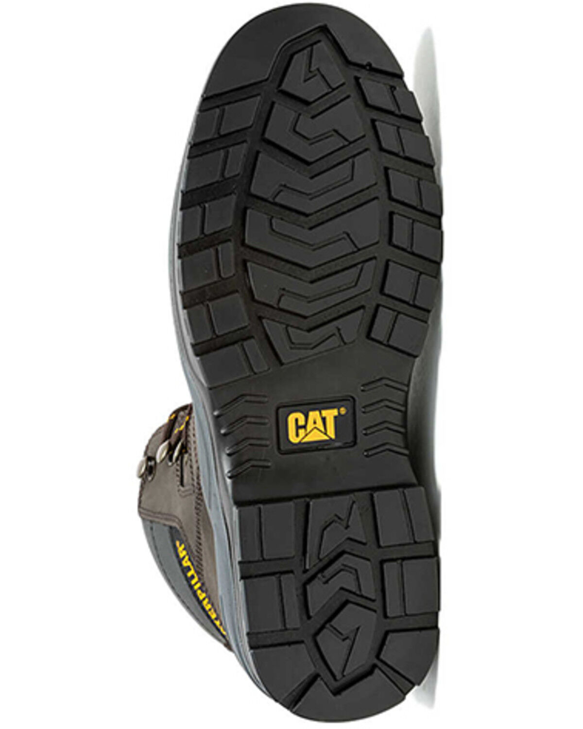 Image #6 - Caterpillar Men's Striver Lace-Up Work Boots - Steel Toe, Brown, hi-res