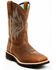 RANK 45 Women's Xero Gravity Calyx Western Performance Boots - Broad Square Toe, Brown, hi-res