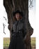Double D Ranchwear Women's Iced Crystals Leather Jacket, Black, hi-res