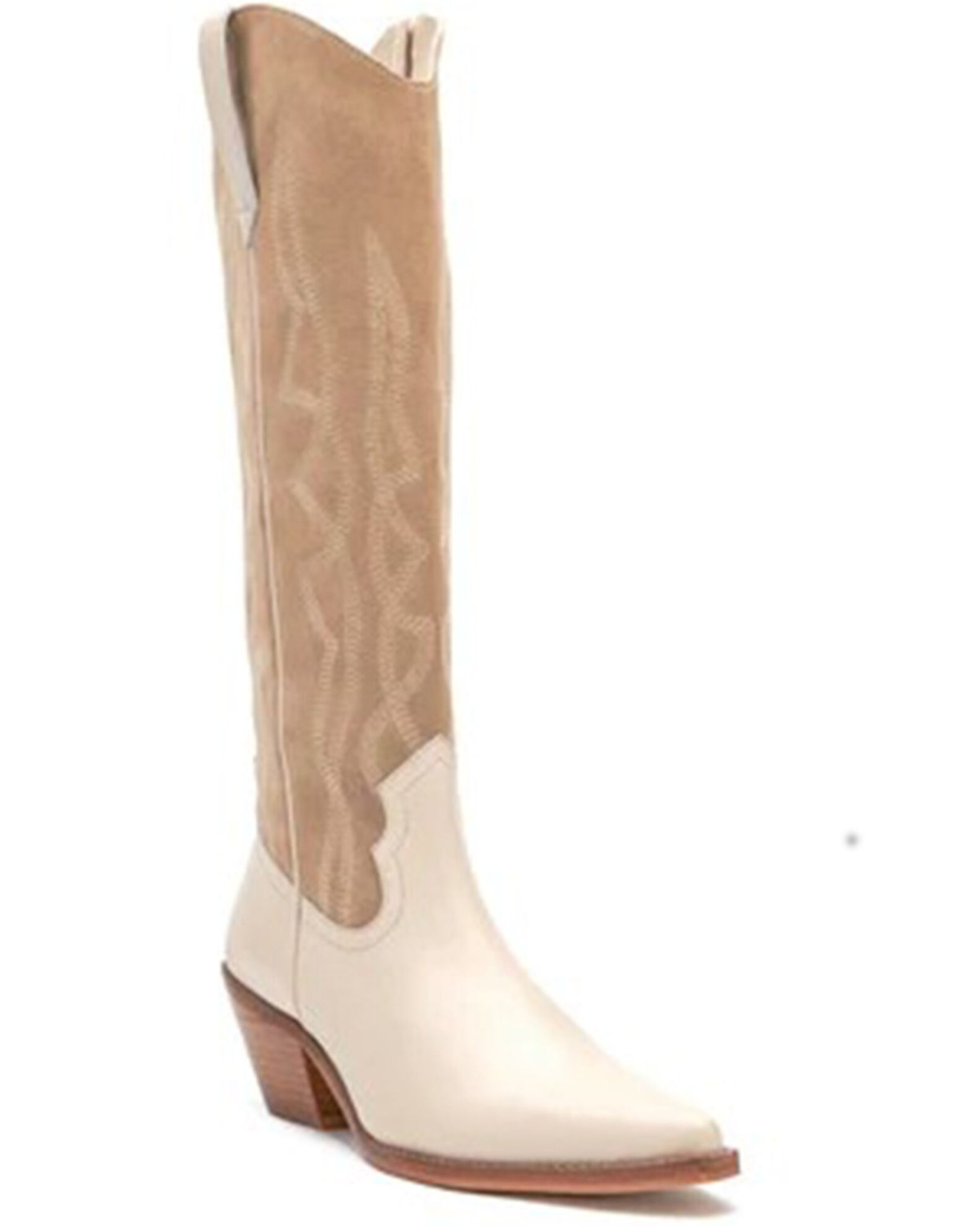 Ivory western boots top