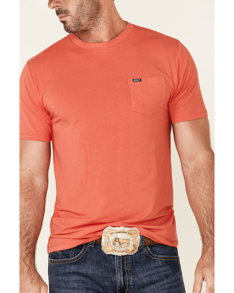 HOOey Men's Solid Premium Bamboo Short Sleeve Pocket T-Shirt | Boot Barn