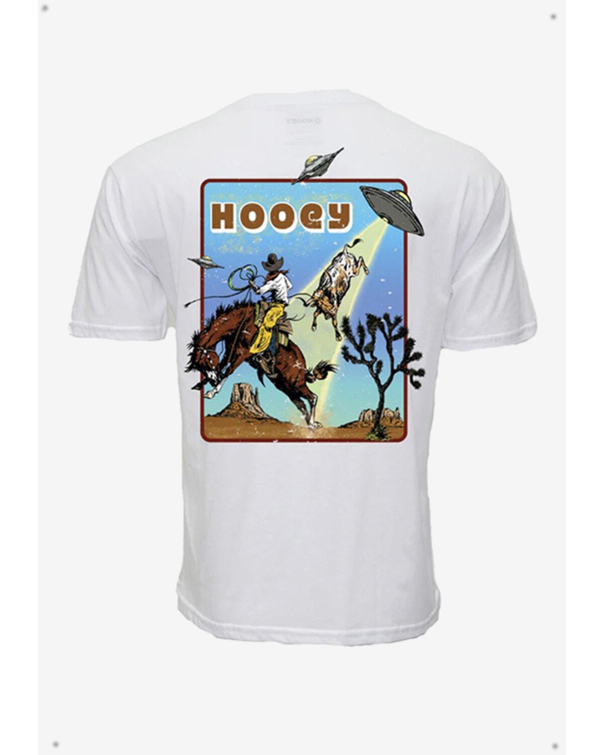 Hooey Boys' Space Rustler Short Sleeve Graphic T-Shirt, Cream, hi-res