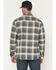 Image #4 - Hawx Men's Buffalo Plaid Print Long Sleeve Button-Down Flannel Shirt, Charcoal, hi-res
