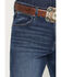 Image #2 - Wrangler Retro Men' Dark Wash Relaxed Bootcut Stretch Denim Jeans, Dark Wash, hi-res