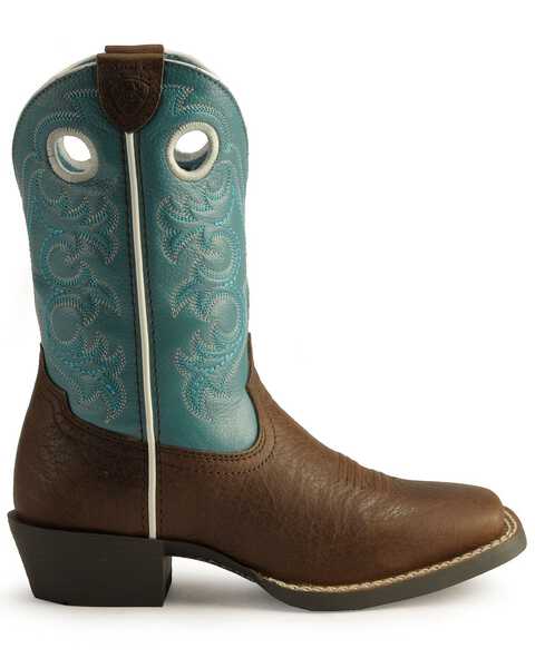 Image #2 - Ariat Youth Boys' Crossfire Western Boots - Square Toe, , hi-res