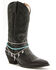 Image #1 - Shyanne Women's Beaded Turquoise Charm Boot Bracelet, Silver, hi-res