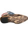 Image #8 - Roper Women's American Beauty Flag Ankle Boots, Brown, hi-res