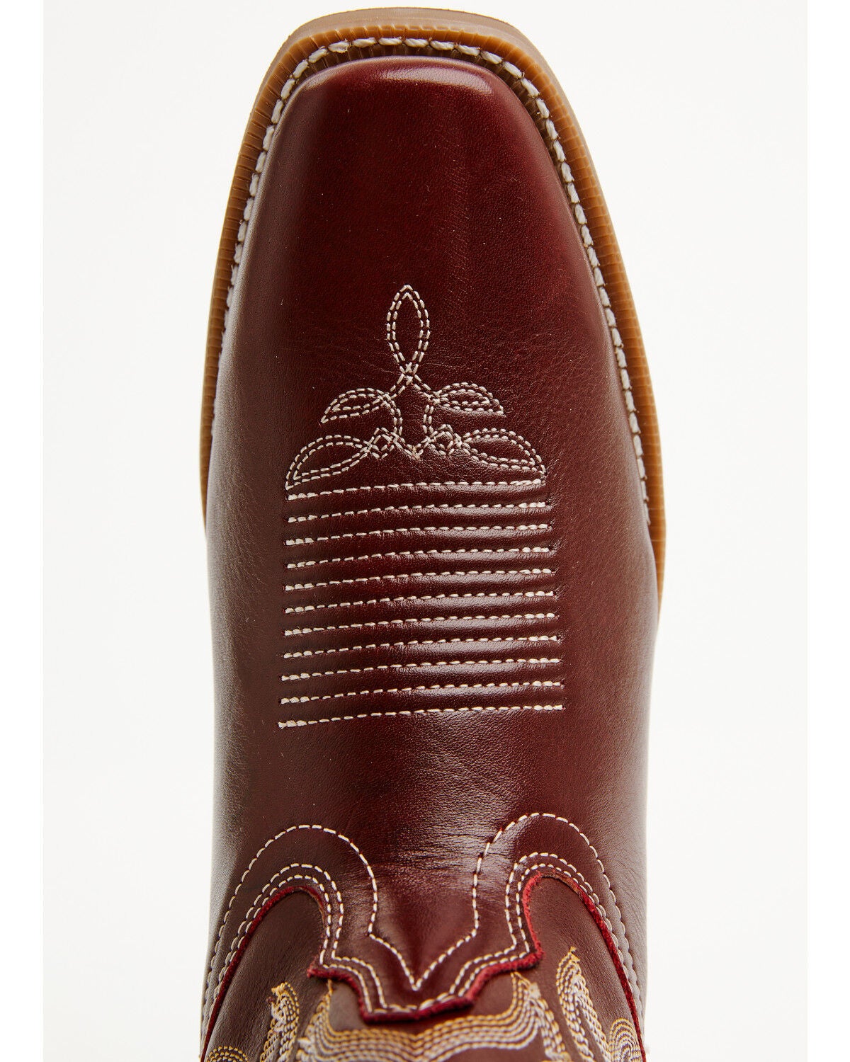 Image #6 - Laredo Women's Vera Western Boots - Square Toe, Red, hi-res