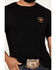 Image #3 - Ariat Men's Eagle Freedom Short Sleeve Graphic T-Shirt, , hi-res