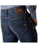 Image #3 - Ariat Men's M4 Relaxed Dustin Dark Wash Bootcut Stretch Jeans - Big, Dark Wash, hi-res